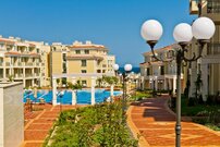 Студия в красивом комплексе на первой линии в Черноморце
