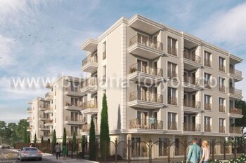 Студии и апартаменты от застройщика с рассрочкой в центре курорта Солнечный берег