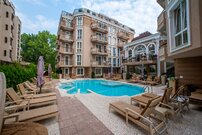 Просторная студия в элитном комплексе Dawn Park De Luxe