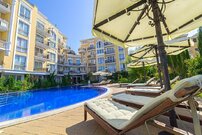 Студия в роскошном комплексе Mesembria Palace - Солнечный берег