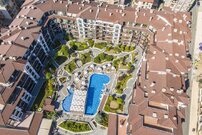 Первая линия и фронтальный вид на море в Поморие - трехкомнатная квартира в Роуз Гарденс